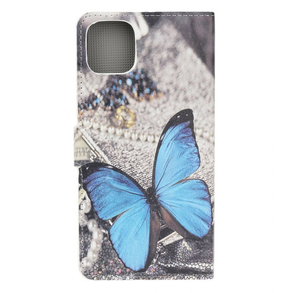 Folio-hoesje voor iPhone 12 / 12 Pro Krankzinnige Vlinders