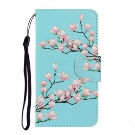 Folio-hoesje voor iPhone 12 / 12 Pro Met Ketting Bandboom