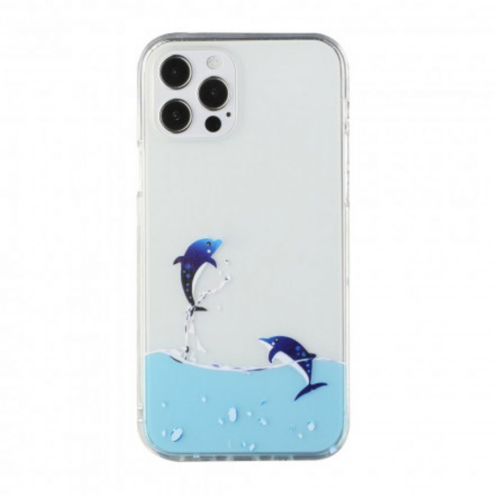 Hoesje voor iPhone 12 / 12 Pro Dolfijnspellen