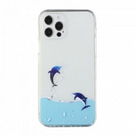 Hoesje voor iPhone 12 / 12 Pro Dolfijnspellen