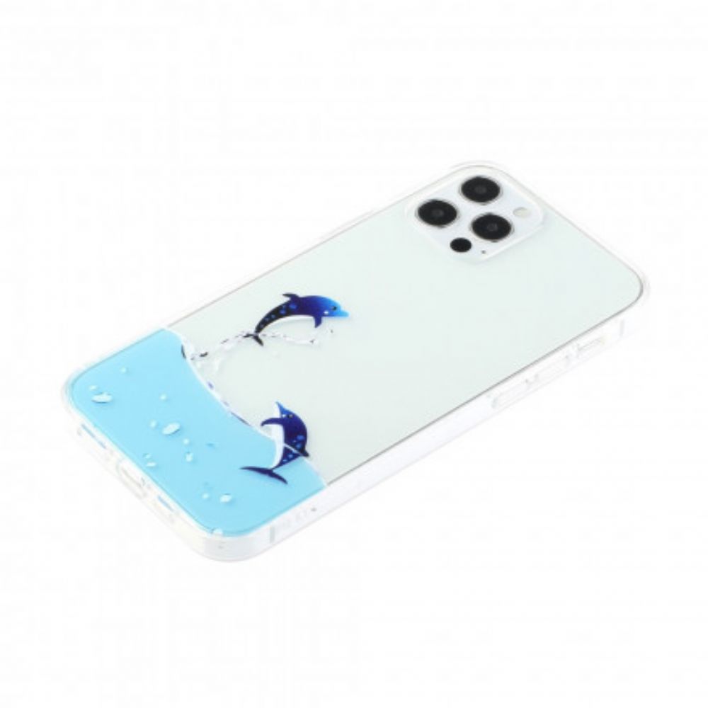 Hoesje voor iPhone 12 / 12 Pro Dolfijnspellen