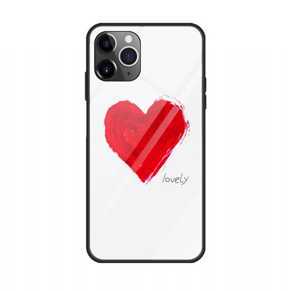 Hoesje voor iPhone 12 / 12 Pro Eenvoudig Lief Hart