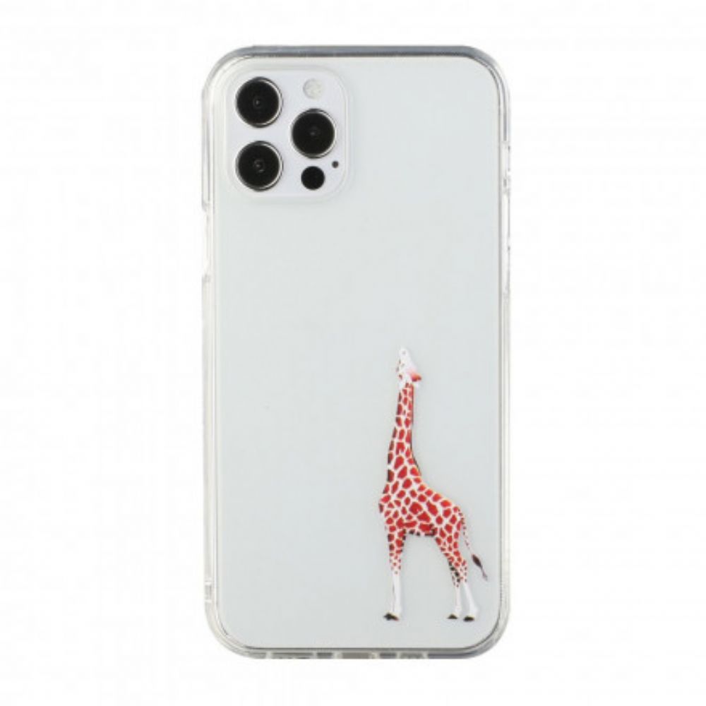 Hoesje voor iPhone 12 / 12 Pro Giraffe Games-logo