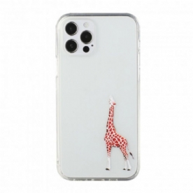 Hoesje voor iPhone 12 / 12 Pro Giraffe Games-logo