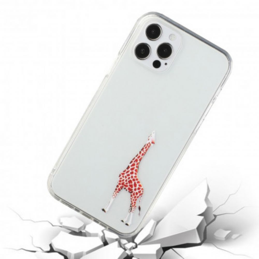 Hoesje voor iPhone 12 / 12 Pro Giraffe Games-logo