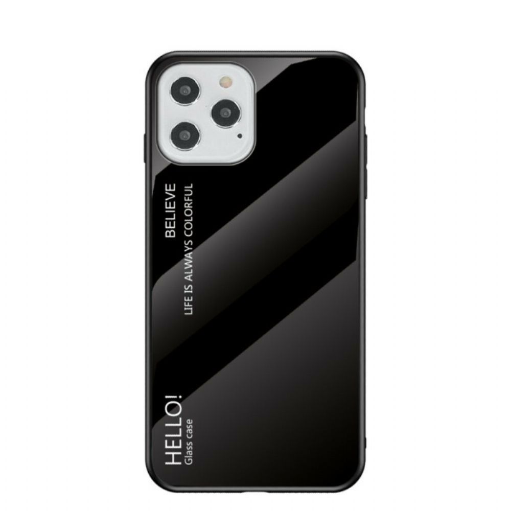 Hoesje voor iPhone 12 / 12 Pro Hallo Gehard Glas