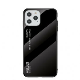 Hoesje voor iPhone 12 / 12 Pro Hallo Gehard Glas