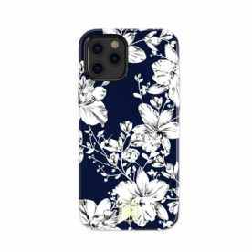 Hoesje voor iPhone 12 / 12 Pro Kingxbar Bloemen