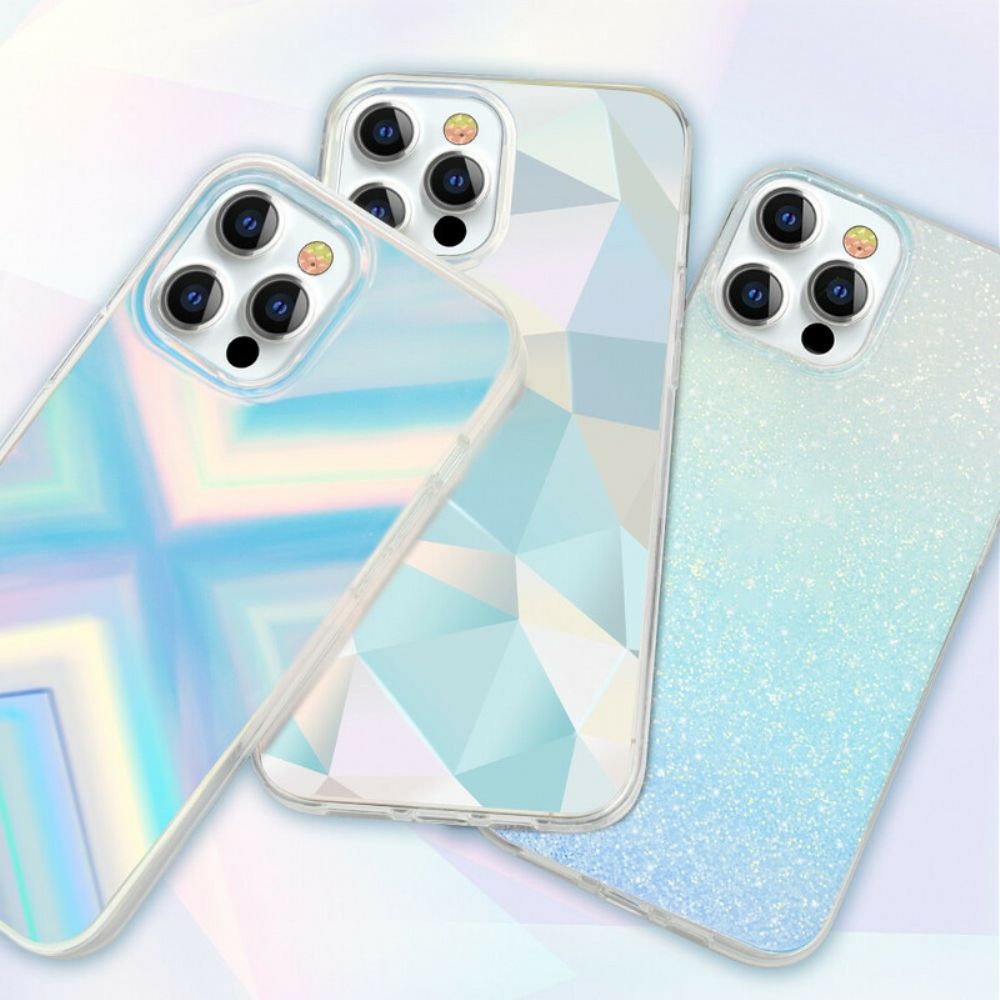 Hoesje voor iPhone 12 / 12 Pro Kingxbar Driehoeken