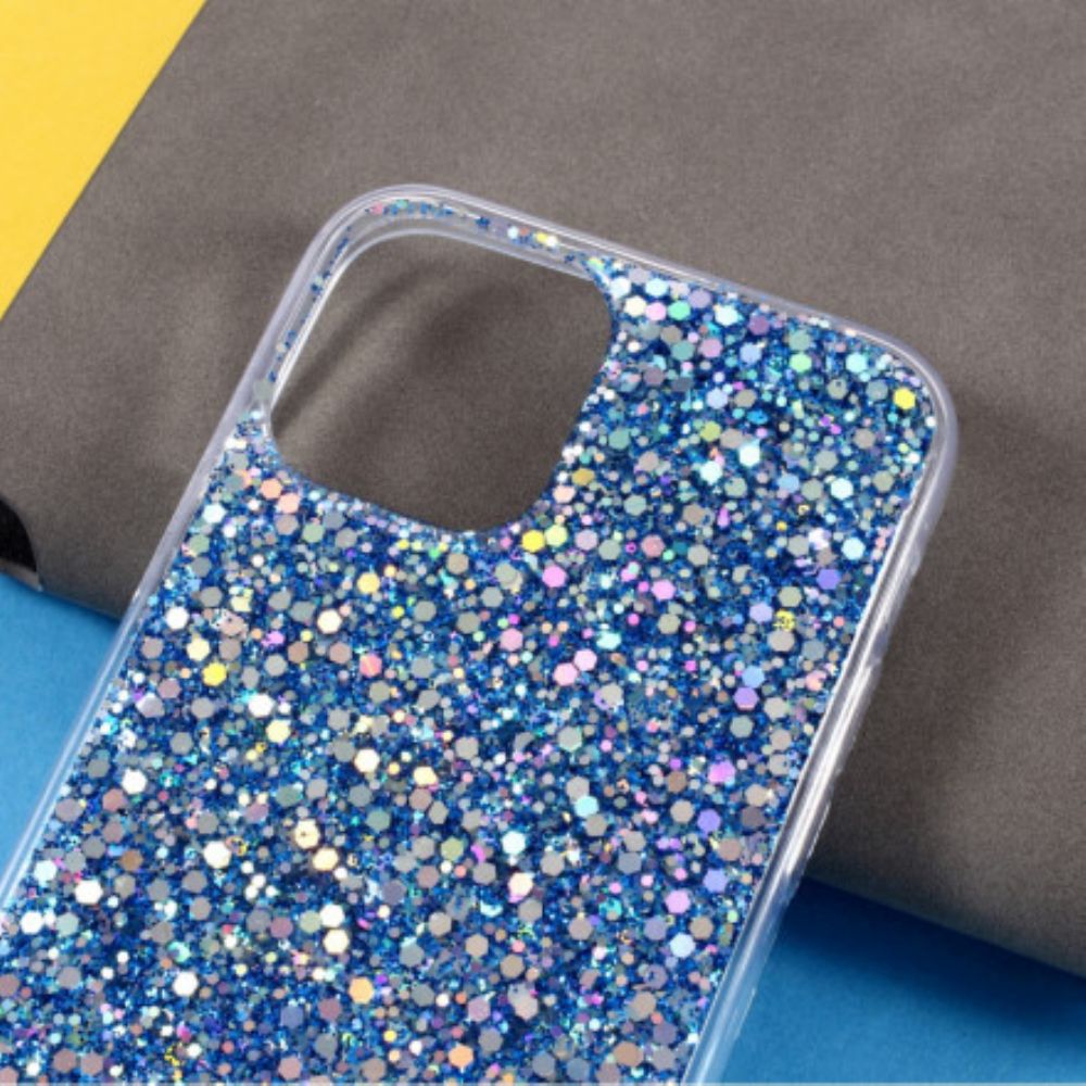 Hoesje voor iPhone 12 / 12 Pro Premium Glitter