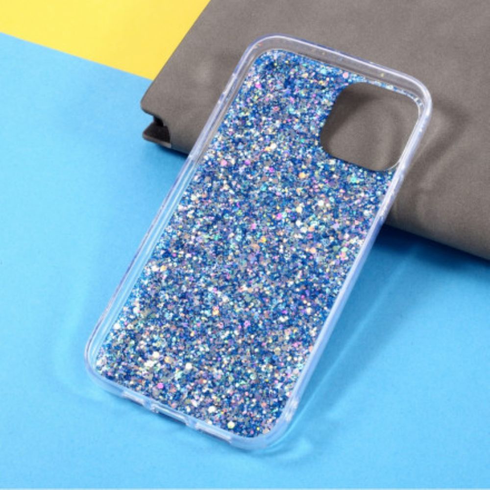 Hoesje voor iPhone 12 / 12 Pro Premium Glitter