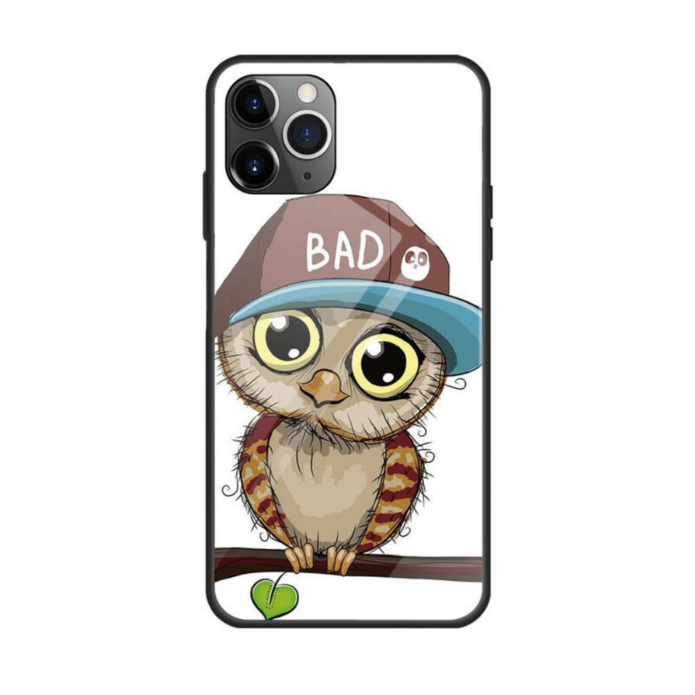 Hoesje voor iPhone 12 / 12 Pro Slechte Uil