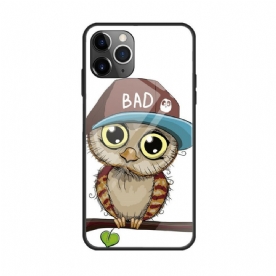 Hoesje voor iPhone 12 / 12 Pro Slechte Uil