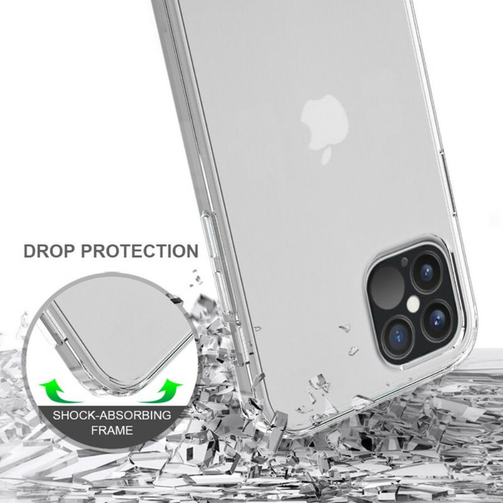 Hoesje voor iPhone 12 / 12 Pro Transparante Hybride