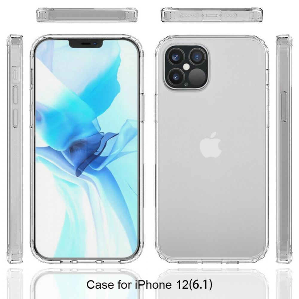 Hoesje voor iPhone 12 / 12 Pro Transparante Hybride