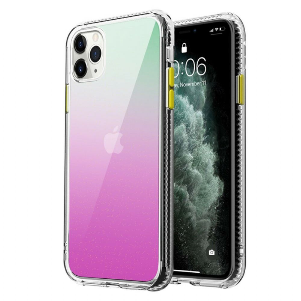 Hoesje voor iPhone 12 / 12 Pro Verloopkleur