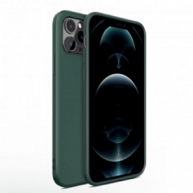 Hoesje voor iPhone 12 / 12 Pro X-level Vloeibare Siliconen