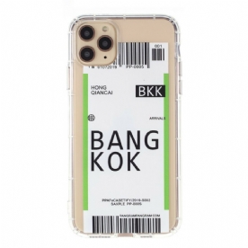 Telefoonhoesje voor iPhone 12 / 12 Pro Instapkaart Naar Bangkok