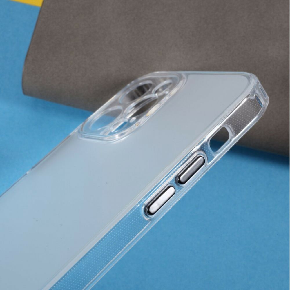 Telefoonhoesje voor iPhone 12 / 12 Pro Transparante Gekleurde Knoppen