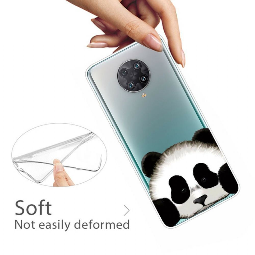 Telefoonhoesje voor Poco F2 Pro Transparante Panda