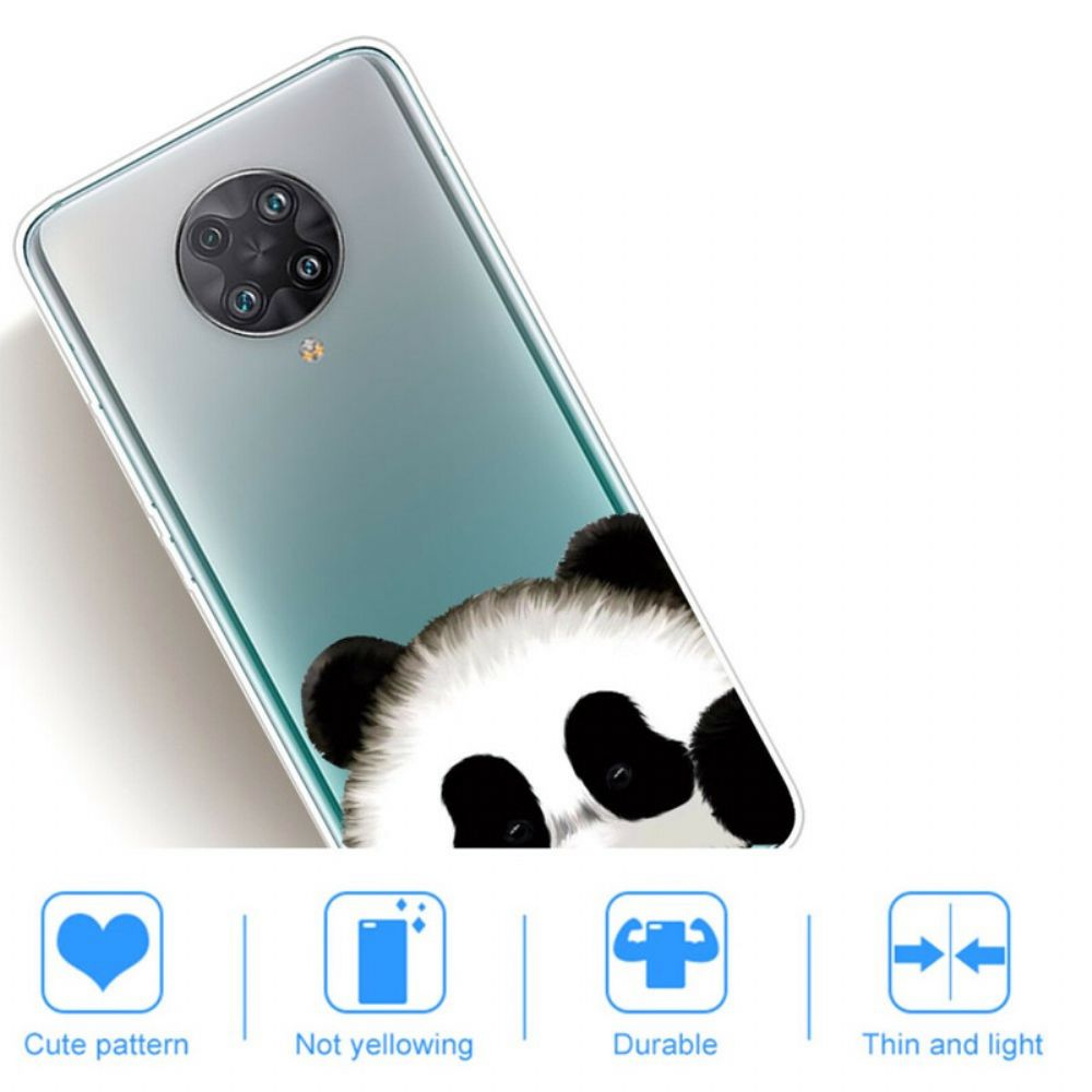 Telefoonhoesje voor Poco F2 Pro Transparante Panda