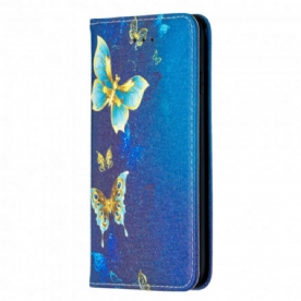 Bescherming Hoesje voor iPhone SE 3 / SE 2 / 8 / 7 Folio-hoesje Kleurrijke Vlinders