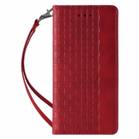 Bescherming Hoesje voor iPhone SE 3 / SE 2 / 8 / 7 Met Ketting Folio-hoesje Retro Strappy