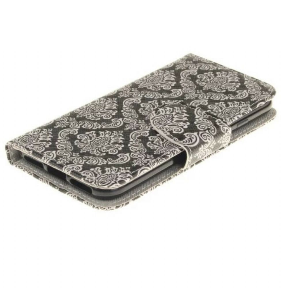 Folio-hoesje voor iPhone SE 3 / SE 2 / 8 / 7 Barok