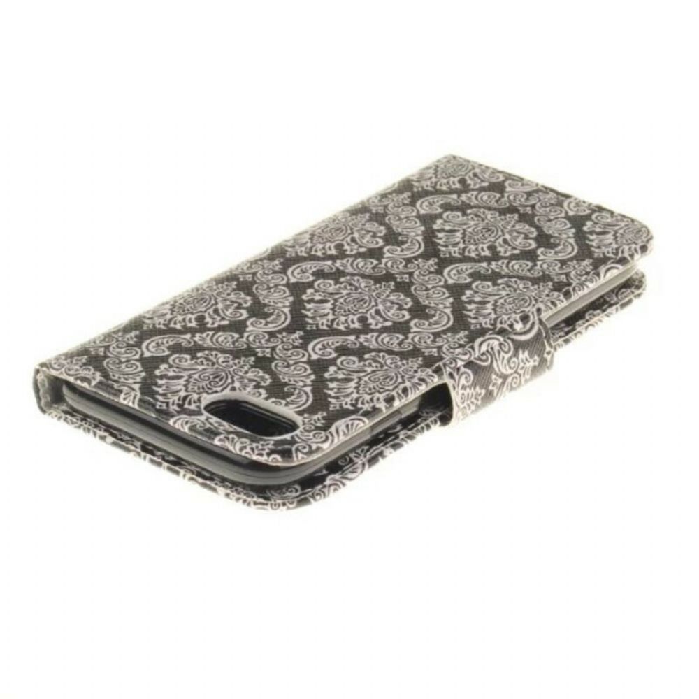 Folio-hoesje voor iPhone SE 3 / SE 2 / 8 / 7 Barok