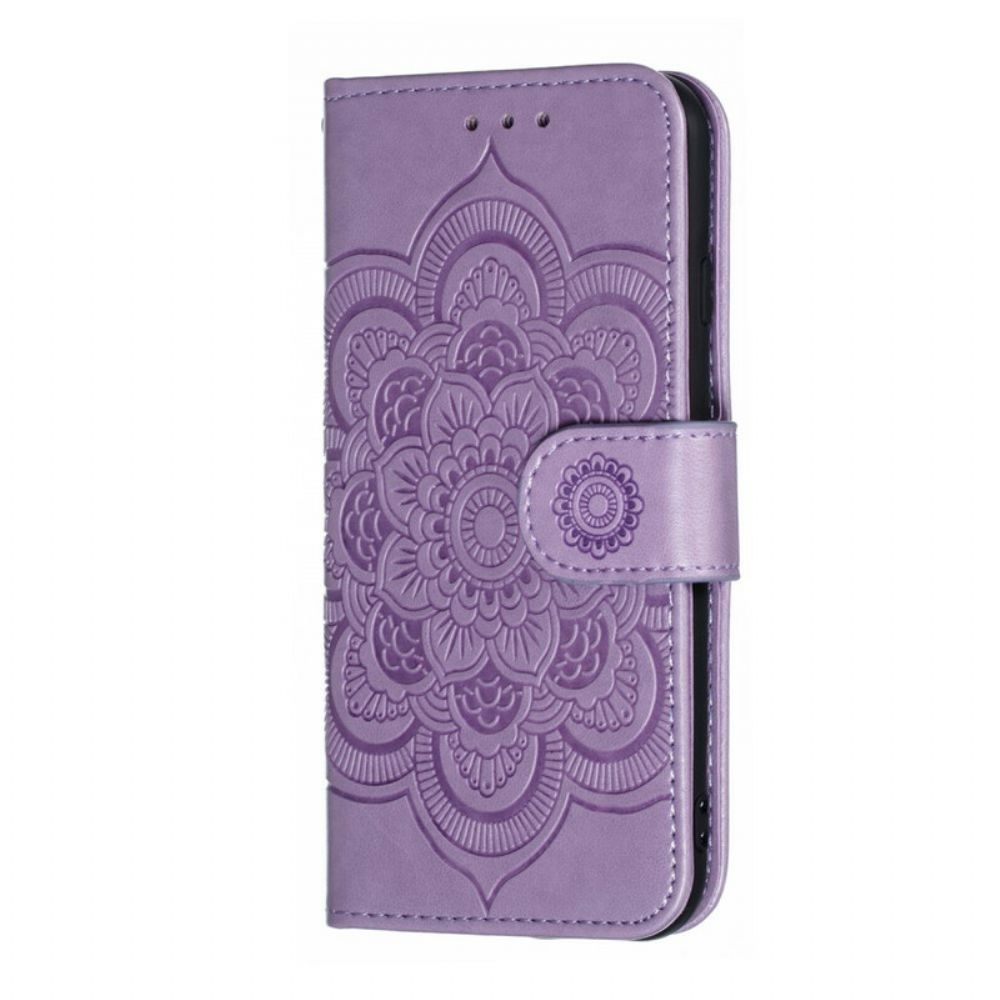 Folio-hoesje voor iPhone SE 3 / SE 2 / 8 / 7 Volledige Mandala