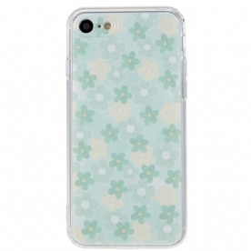 Hoesje voor iPhone SE 3 / SE 2 / 8 / 7 Bloemen Discretie