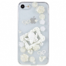 Hoesje voor iPhone SE 3 / SE 2 / 8 / 7 Engel 3d