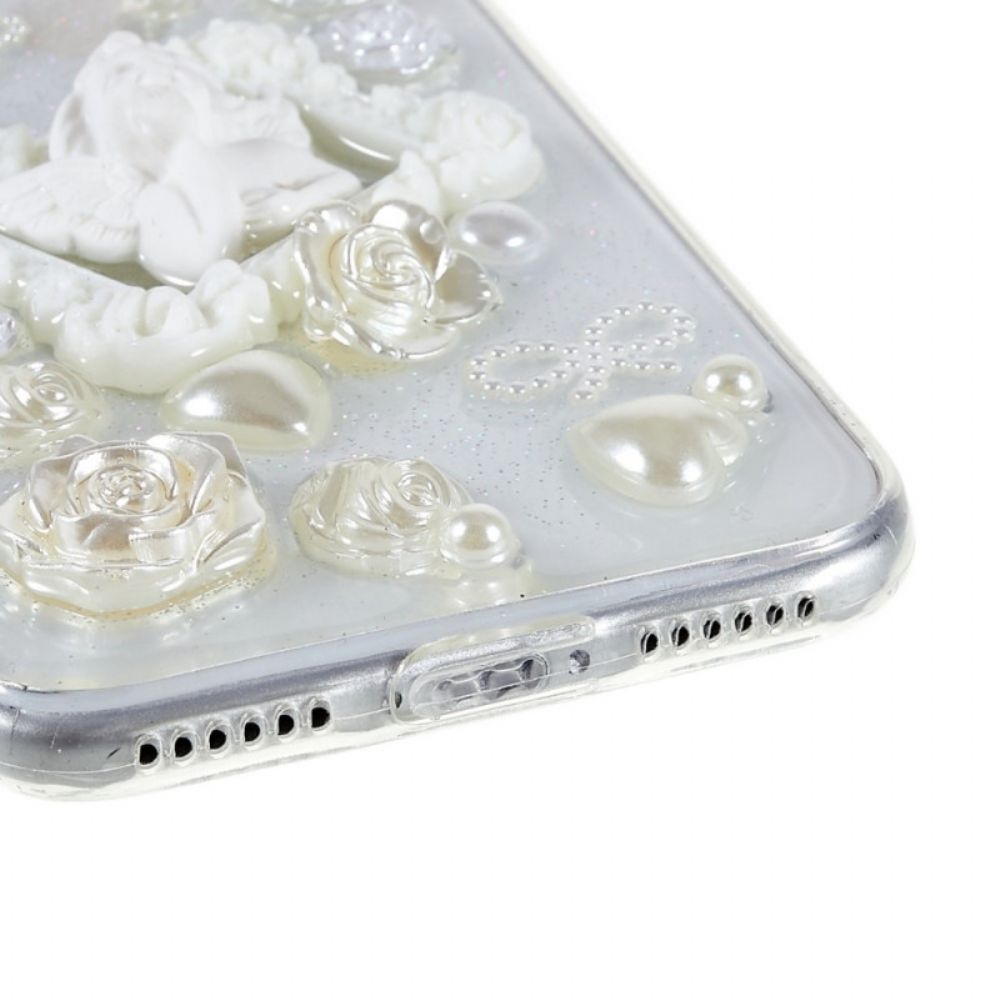 Hoesje voor iPhone SE 3 / SE 2 / 8 / 7 Engel 3d