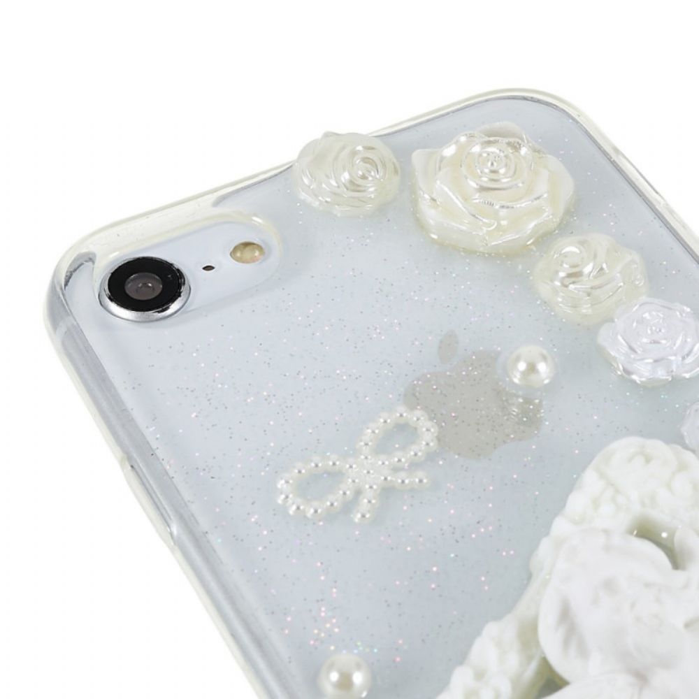 Hoesje voor iPhone SE 3 / SE 2 / 8 / 7 Engel 3d