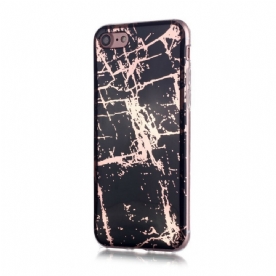 Hoesje voor iPhone SE 3 / SE 2 / 8 / 7 Gekleurd Geometrie Marmer