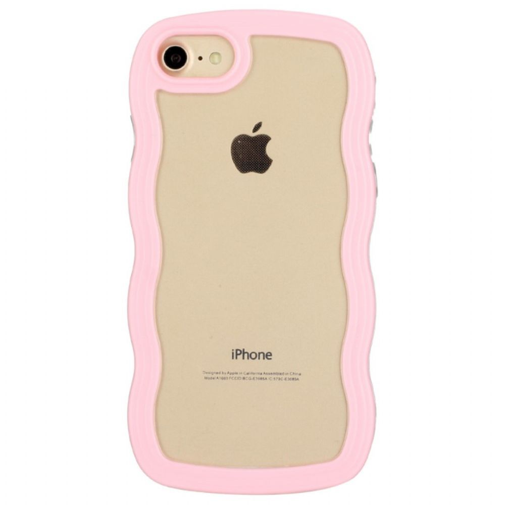 Hoesje voor iPhone SE 3 / SE 2 / 8 / 7 Golfontwerp