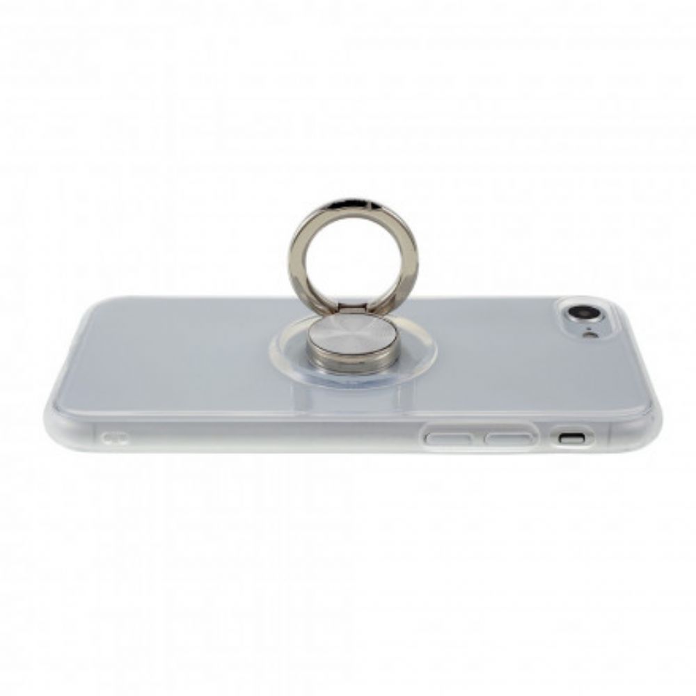 Hoesje voor iPhone SE 3 / SE 2 / 8 / 7 Magnetische Roterende Ring