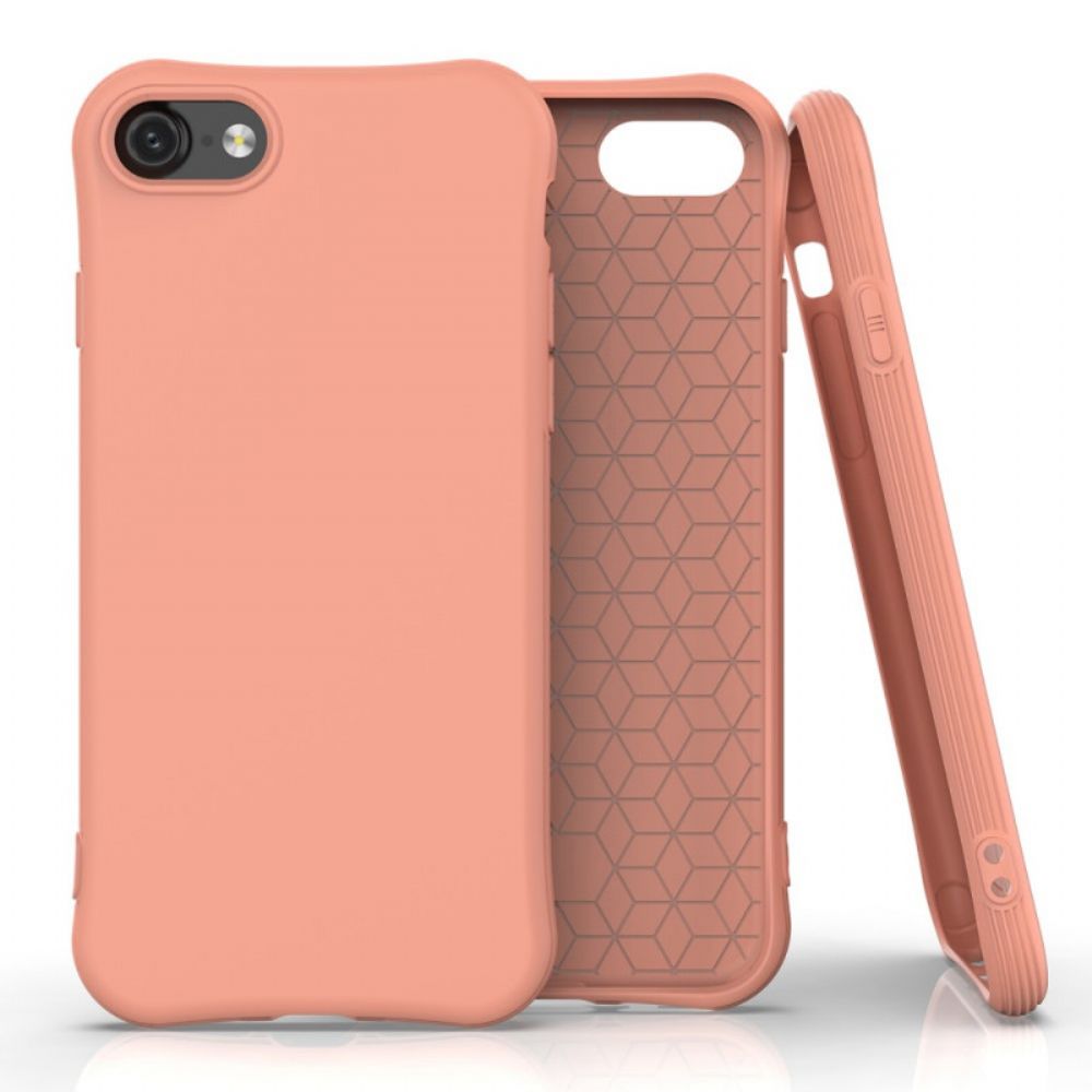 Hoesje voor iPhone SE 3 / SE 2 / 8 / 7 Matte Siliconen