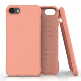 Hoesje voor iPhone SE 3 / SE 2 / 8 / 7 Matte Siliconen