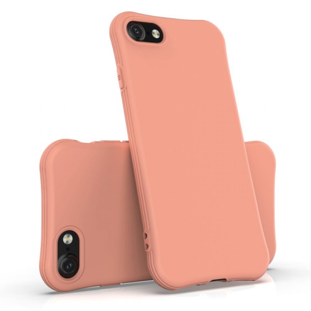 Hoesje voor iPhone SE 3 / SE 2 / 8 / 7 Matte Siliconen