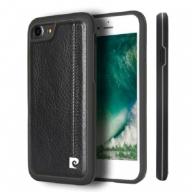 Hoesje voor iPhone SE 3 / SE 2 / 8 / 7 Pierre Cardin Leer