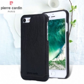 Hoesje voor iPhone SE 3 / SE 2 / 8 / 7 Pierre Cardin Leer