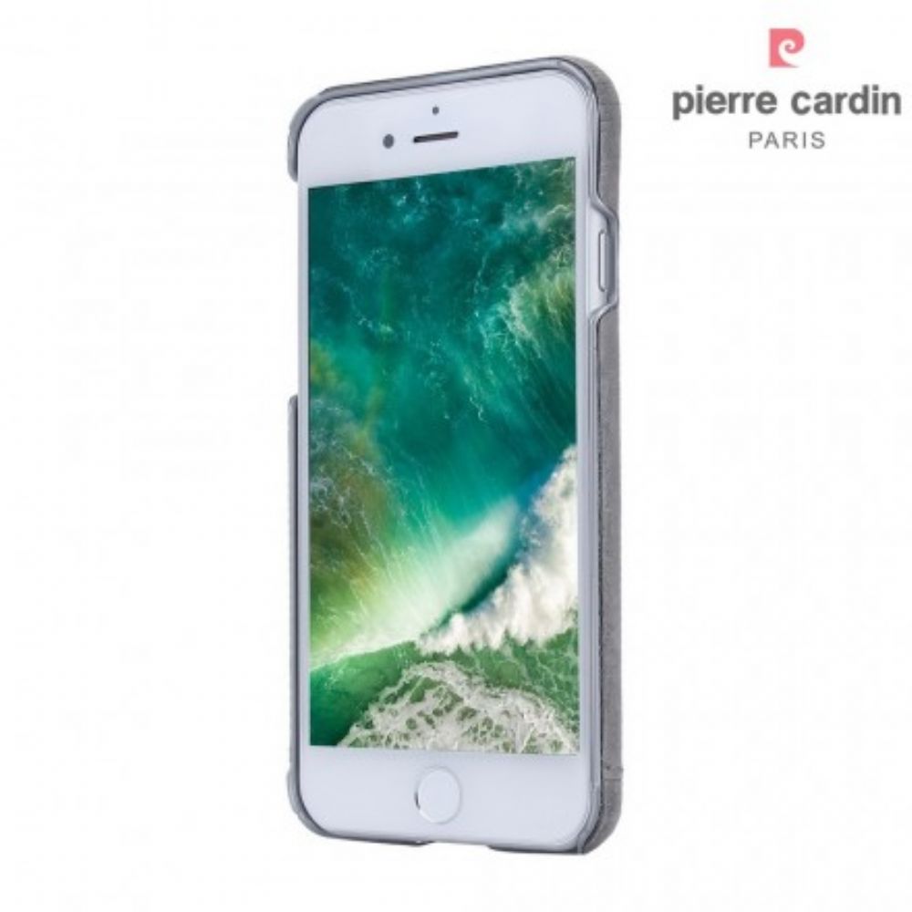 Hoesje voor iPhone SE 3 / SE 2 / 8 / 7 Pierre Cardin Leer