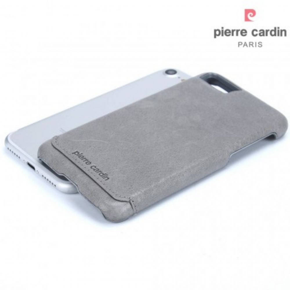 Hoesje voor iPhone SE 3 / SE 2 / 8 / 7 Pierre Cardin Leer