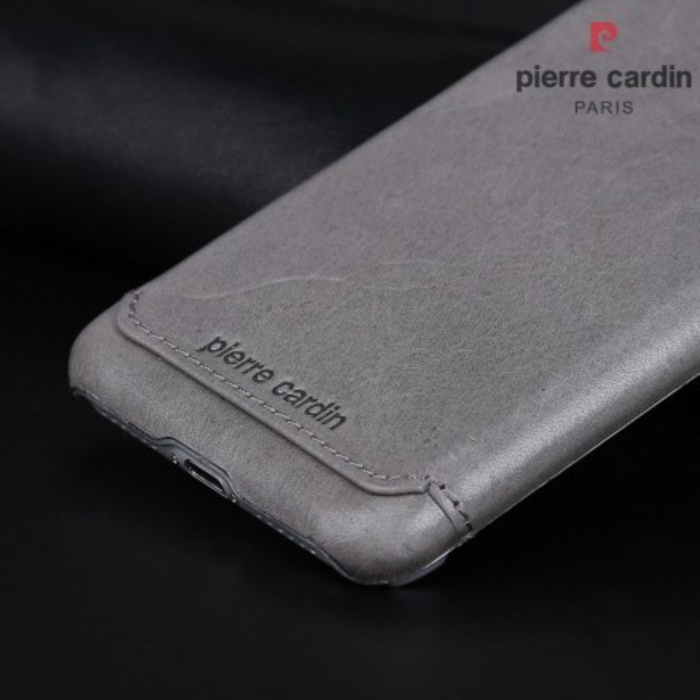 Hoesje voor iPhone SE 3 / SE 2 / 8 / 7 Pierre Cardin Leer