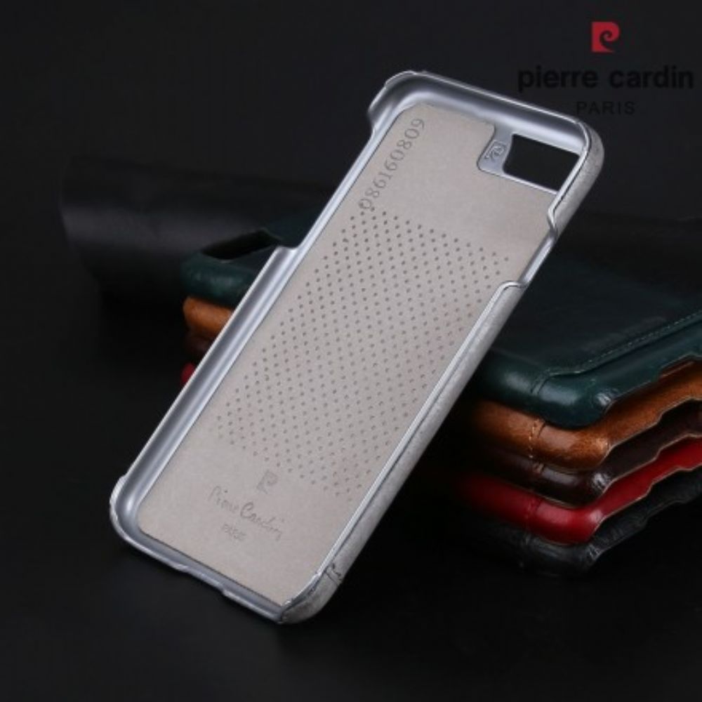 Hoesje voor iPhone SE 3 / SE 2 / 8 / 7 Pierre Cardin Leer