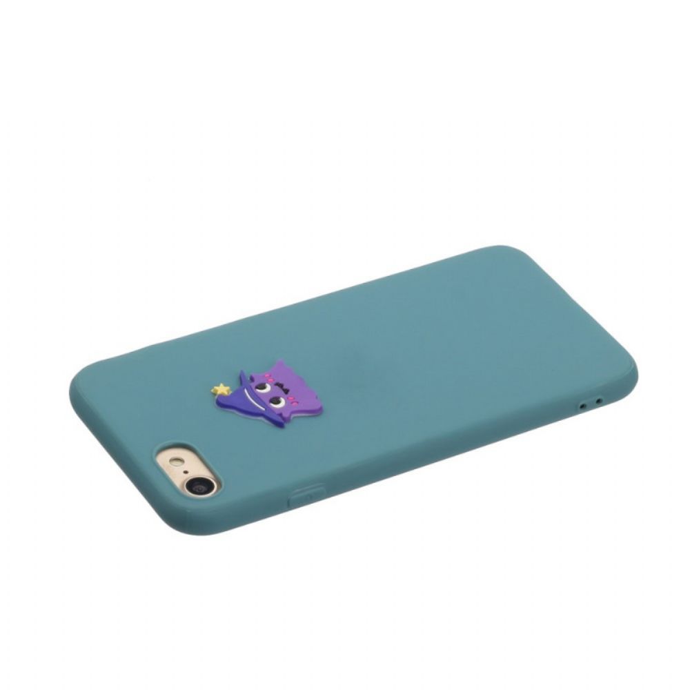 Hoesje voor iPhone SE 3 / SE 2 / 8 / 7 Silicium Tovenaar