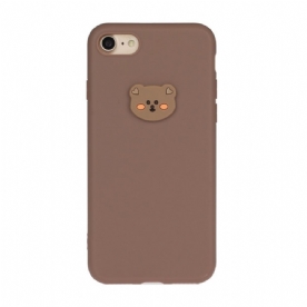 Hoesje voor iPhone SE 3 / SE 2 / 8 / 7 Siliconen Beer