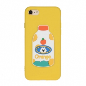 Hoesje voor iPhone SE 3 / SE 2 / 8 / 7 Siliconen Fles