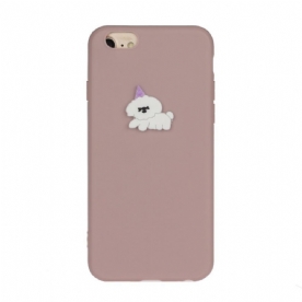 Hoesje voor iPhone SE 3 / SE 2 / 8 / 7 Siliconen Hond